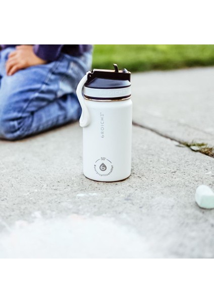 Lil Chill Izolasyonlu Çocuk Su Matarası Beyaz 360 ml modelleri