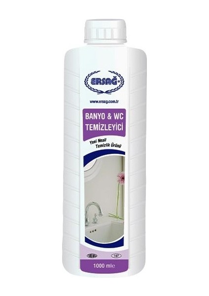 Antibakteriyel Dezenfekte Edici Konsantre Banyo & Wc Temizleyici 1000 ml