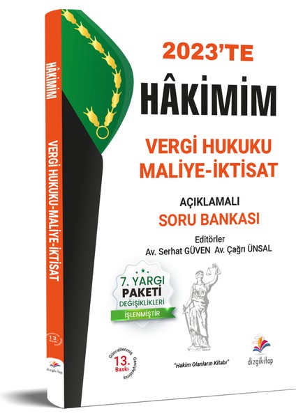 2023 Hakimim Vergi Hukuku Maliye Iktisat Açıklamalı Soru Bankası