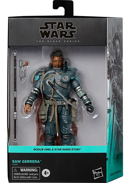 Star Wars The Black Series - Saw Gerrera (Rogue One) Aksiyon Figürü