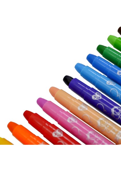 12 Renk Twister Crayons Çevirmeli Jumbo Pastel Boya (1222) indirimleri