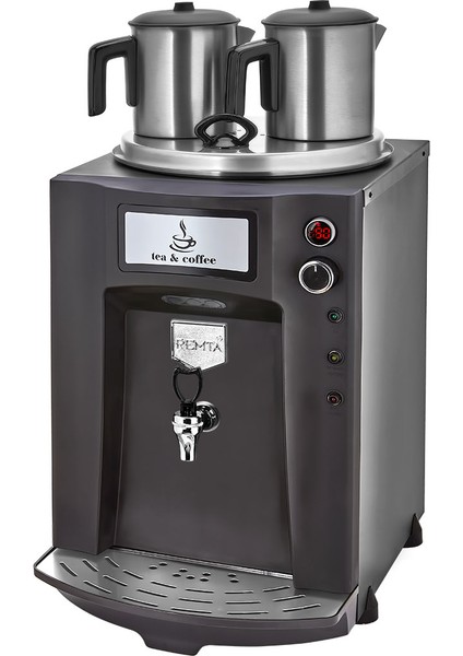 2 Demlikli Premium Jumbo Çay Makinesi 23 lt - DE11P