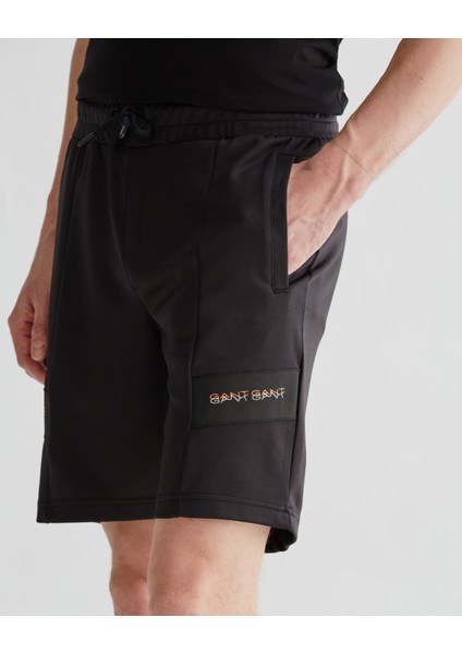 Erkek Siyah Regular Fit Şort 2823102T.5