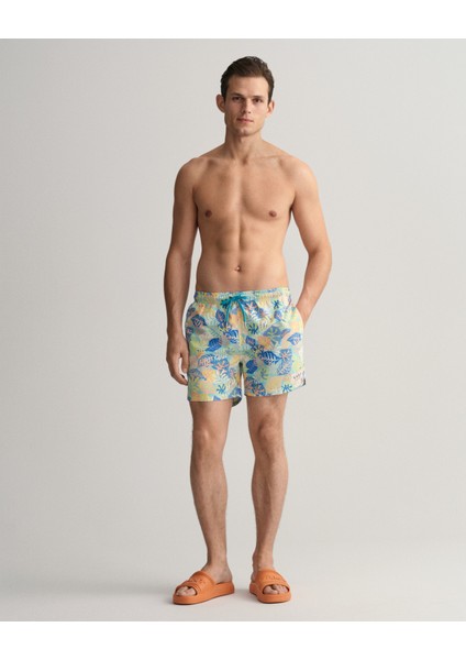 Erkek Mavi Desenli Mayo 922316012.371