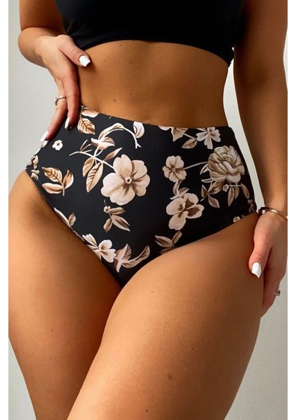 Yüksek Bel Baskılı Bikini Altı fiyatları