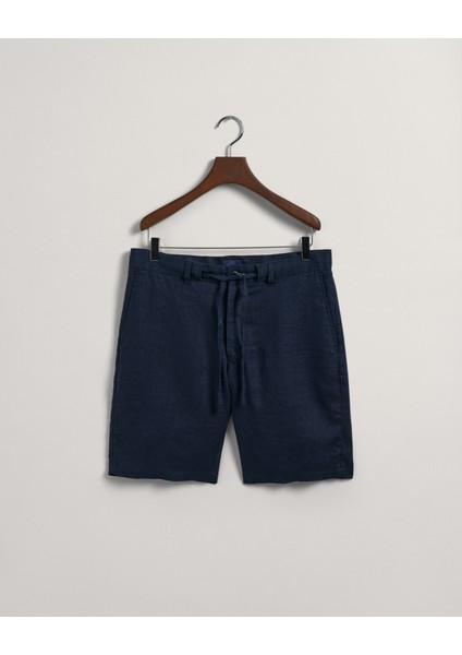 Erkek Lacivert Relaxed Fit Şort 205026.410