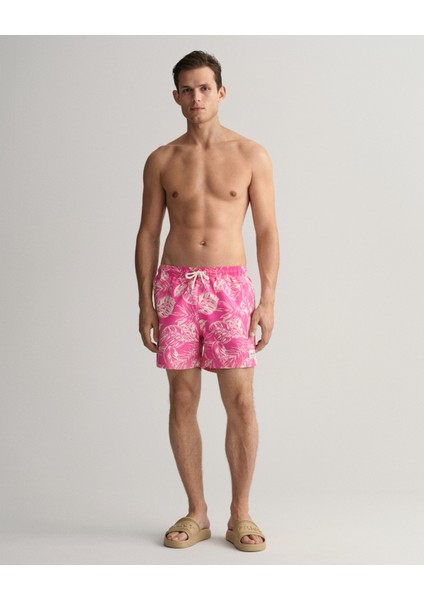 Erkek Pembe Desenli Mayo 922316004.606