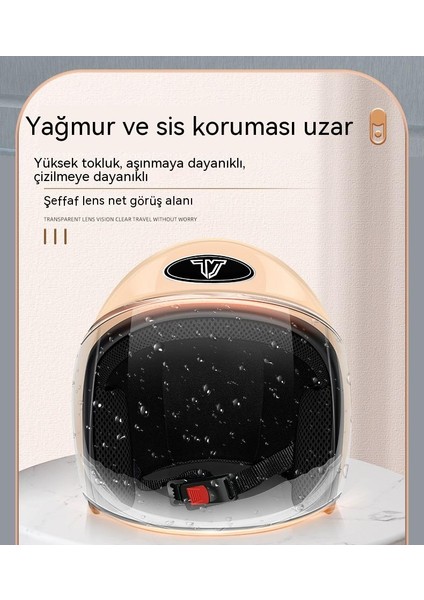 Yetişkin 4 Mevsim Motosiklet Kaskı (Yurt Dışından)