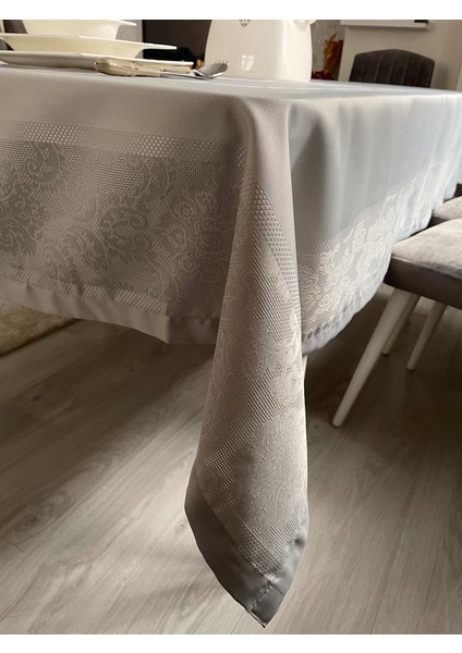Teflon Kumaş Masa Örtüsü - Sıvı Geçirmez - Yıkanabilir - Dantel Görünümlü modelleri