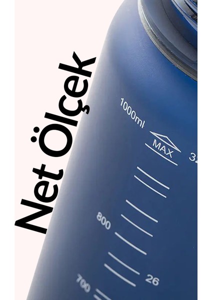 Suluk Su Matarası Bpa Free Kokusuz Suluk Sızdırmaz Akıtmaz Matara 650ML Kırmızı