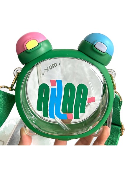 Çift Bardak Hasır Saman Büyük Kapasiteli 752ML Genişletilmiş Askı Yaz Su Isıtıcısı (Yurt Dışından)