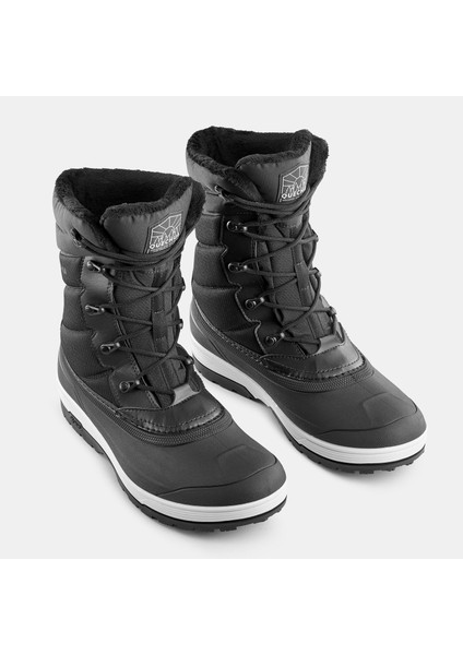 Quechua Erkek Outdoor Su Geçirmez Kar Botu - Bağcıklı - SH500 X-Warm
