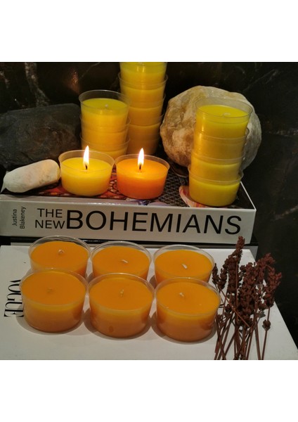 Iv Candles Homedecor 12Lİ Citronella Yaglı Sineksavar Kapsul Mum