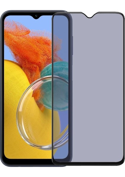 Samsung Galaxy M14 Gizli Hayalet Ekran Koruyucu Temperli Cam Yandan Gözükmez modelleri