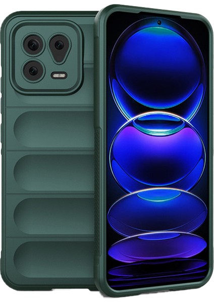 Xiaomi 13 Miami Serisi Darbeye Dayanıklı Silikon Kılıf - AL3420