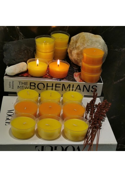 Iv Candles Homedecor 12Lİ Citronella Yaglı Sineksavar Kapsul Mum fırsatları