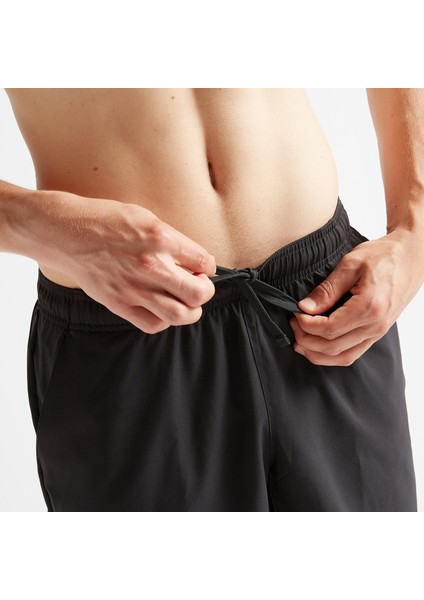 Domyos Erkek Siyah Spor Şortu 100 - Fitness Kardiyo fiyatları