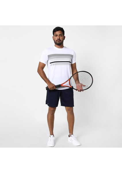 ARTENGO Erkek Tenis Şortu - Lacivert - Essential+