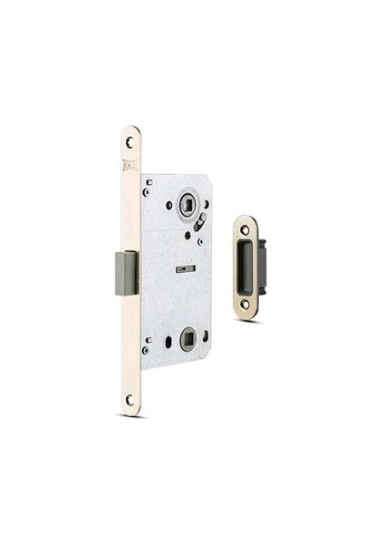 Mıkna"lı 239 Wc Nn Kapı Kilidi - 50 MM / Nikel