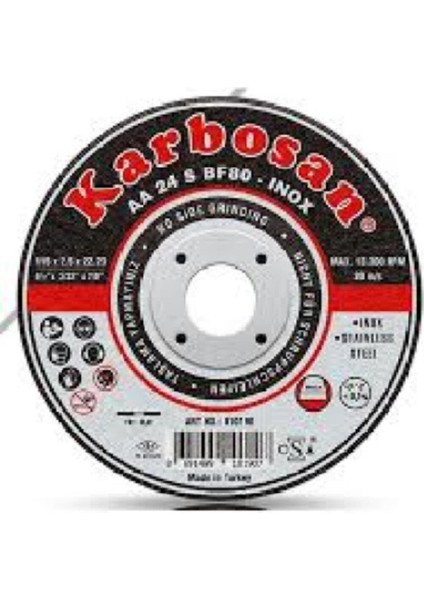 Inox Metal Kesici Ince Taş 115MM Kesici