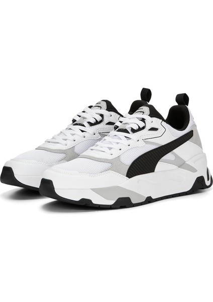 Kadın Puma White-Puma Black-Cool Light Gray Puma Trinity - Beyaz Kadın/günlük Spor Ayakkabı