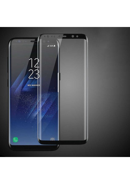 Samsung Galaxy S8 Ekran Koruyucu Esnek Yapılı Çizilmeye Dayanıklı (D-Ş-Seramik)