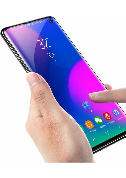 Samsung Galaxy S10 Ekran Koruyucu Esnek Yapılı Çizilmeye Dayanıklı (D-Ş-Seramik)