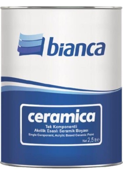 Ceramica - Seramik Boyası Beyaz 0,75 Lt