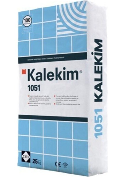 Kalekim 1051 Seramik Yapıştırıcı