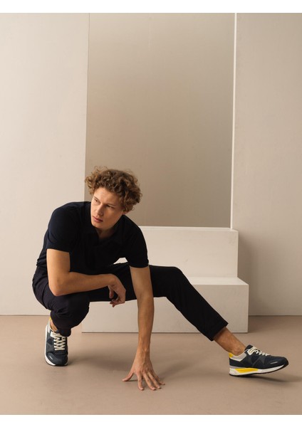 Pamuklu Slim Fit Kargo Pantolon