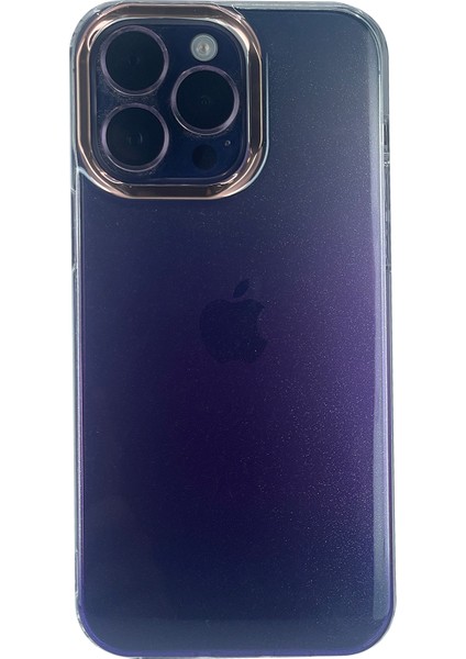 Apple iPhone 13 Pro Max Uyumlu Nettech Sert Gökkuşağı Seri Arka Koruma Kılıf