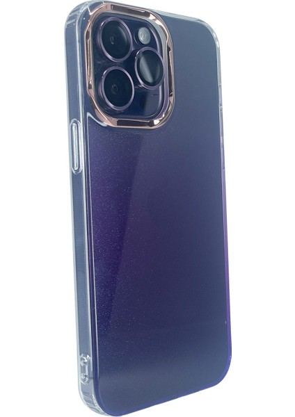 Apple iPhone 13 Pro Max Uyumlu Nettech Sert Gökkuşağı Seri Arka Koruma Kılıf
