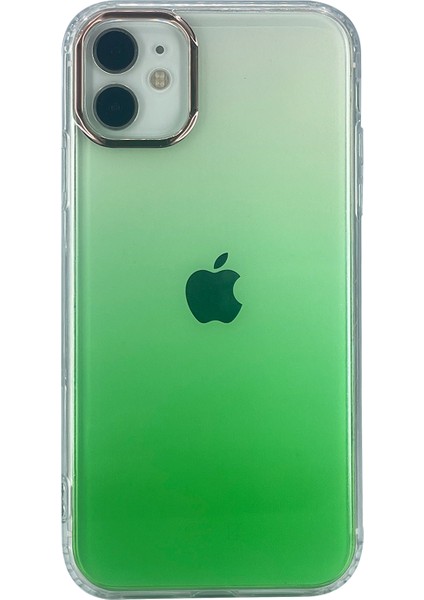 Apple iPhone 11 Uyumlu Nettech Sert Gökkuşağı Seri Arka Koruma Kılıf
