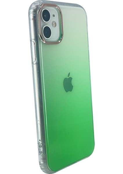 Apple iPhone 11 Uyumlu Nettech Sert Gökkuşağı Seri Arka Koruma Kılıf