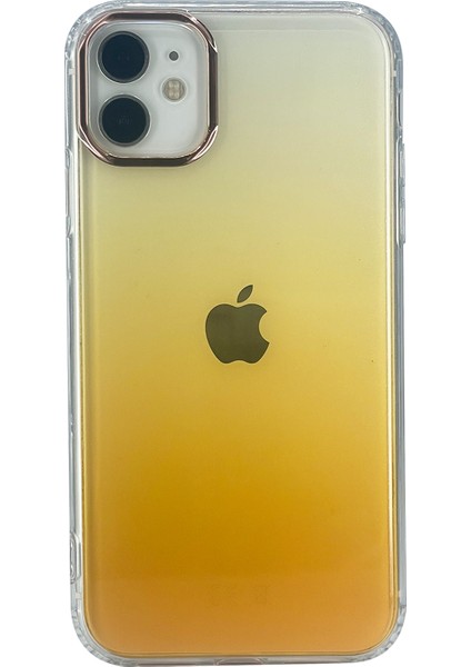 Apple iPhone 11 Uyumlu Nettech Sert Gökkuşağı Seri Arka Koruma Kılıf