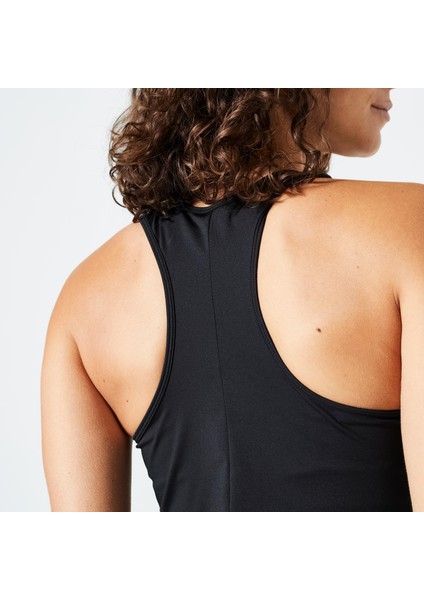 Domyos Kadın Siyah Sporcu Atleti - My Top 100 - Fitness Kardiyo fırsatları