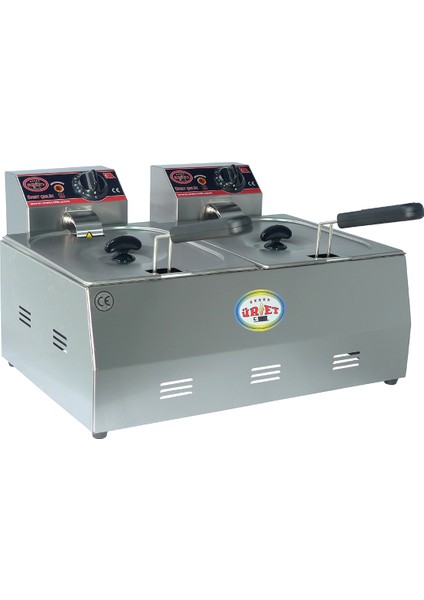 3+3 Litre Elektrikli Fritöz