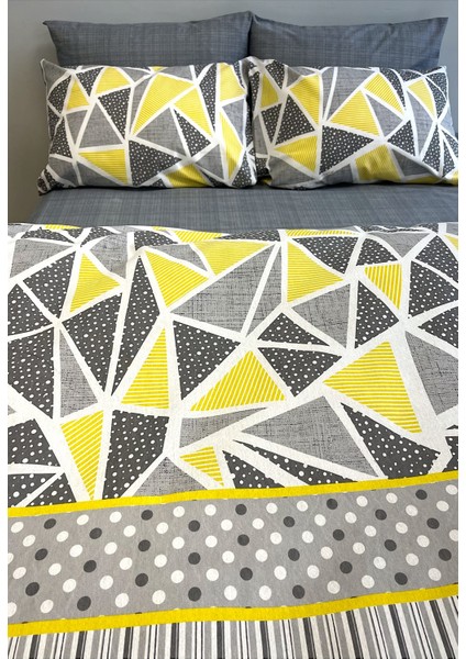 Çift Kişilik Ranforce Nevresim Takımı Lastikli Çarşaflı Modern modelleri