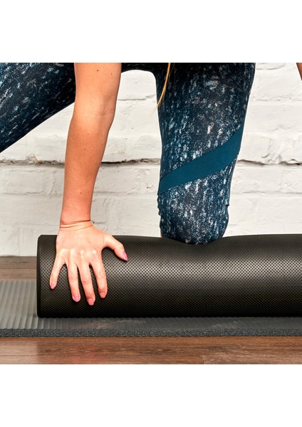 Domyos Köpük Pilates Rulosu - Siyah - 90 Cm X 15 Cm
