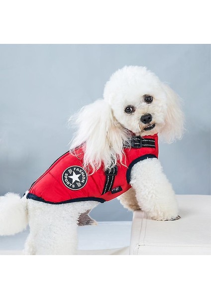 Girişli Büyük Evcil Köpek Ceket Kış Sıcak Köpek Kıyafetleri Su Geçirmez Çeşitli Boyutlar ve Renkler (Yurt Dışından) fiyatları