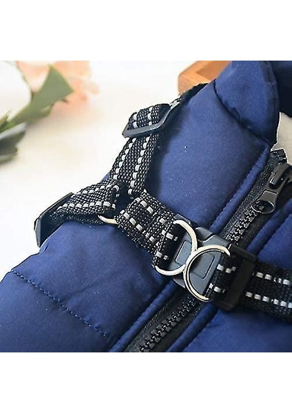 Girişli Büyük Evcil Köpek Ceket Kış Sıcak Köpek Kıyafetleri Su Geçirmez Çeşitli Boyutlar ve Renkler (Yurt Dışından) fiyatları