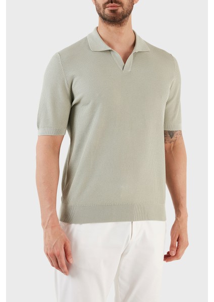 Ipek ve Pamuk Karışımlı Regular Fit Polo T Shirt 43171 16221 412 fiyatları