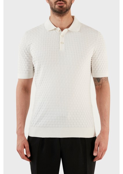 Pamuk Regular Fit Triko Düğmeli Polo T Shirt 57113 18018 005