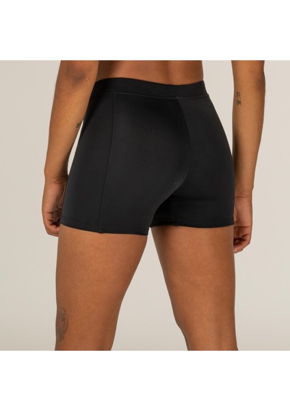 OLAIAN Kadın Sörf Bikini Altı - Şort Kesim - Siyah - Reva modelleri