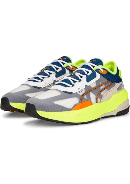 Erkek Puma White-Sailing Blue Puma Extent Nitro Adv Beyaz-Çok Renkli Erkek Günlük Spor Ayakkabı