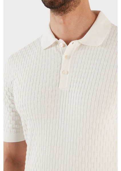 Pamuk Regular Fit Triko Düğmeli Polo T Shirt 57113 18018 005