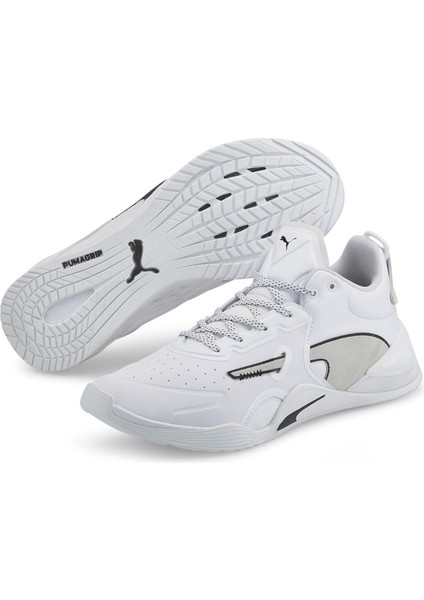 Erkek Puma White-Puma Black Puma Fuse Performance Leather Beyaz Erkek Koşu Ayakkabısı
