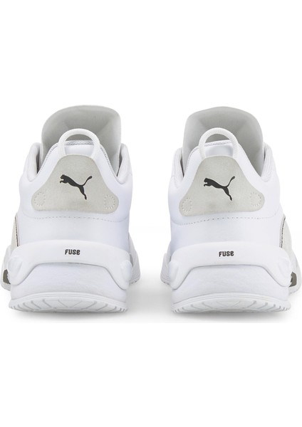 Erkek Puma White-Puma Black Puma Fuse Performance Leather Beyaz Erkek Koşu Ayakkabısı