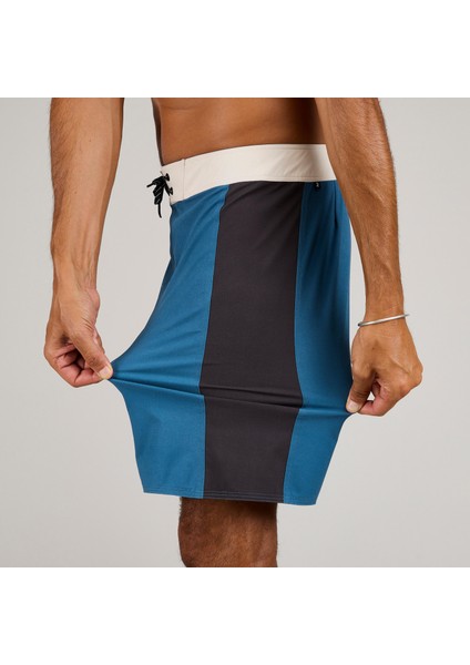 OLAIAN Sörf Boardshort - 19" - Gri - 500