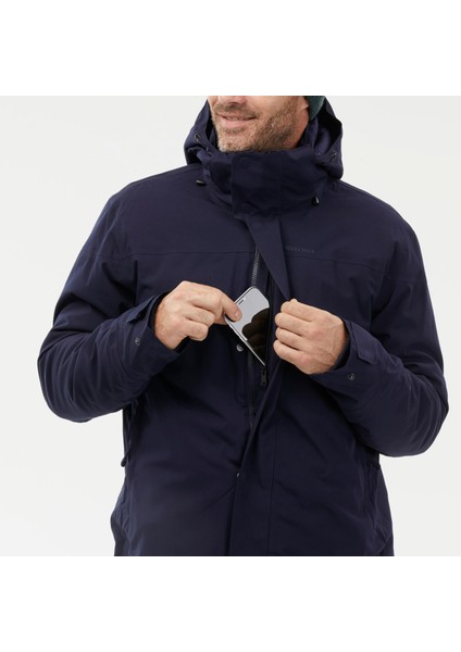 Quechua Erkek Outdoor Su Geçirmez Parka SH100 X-Warm -10°c